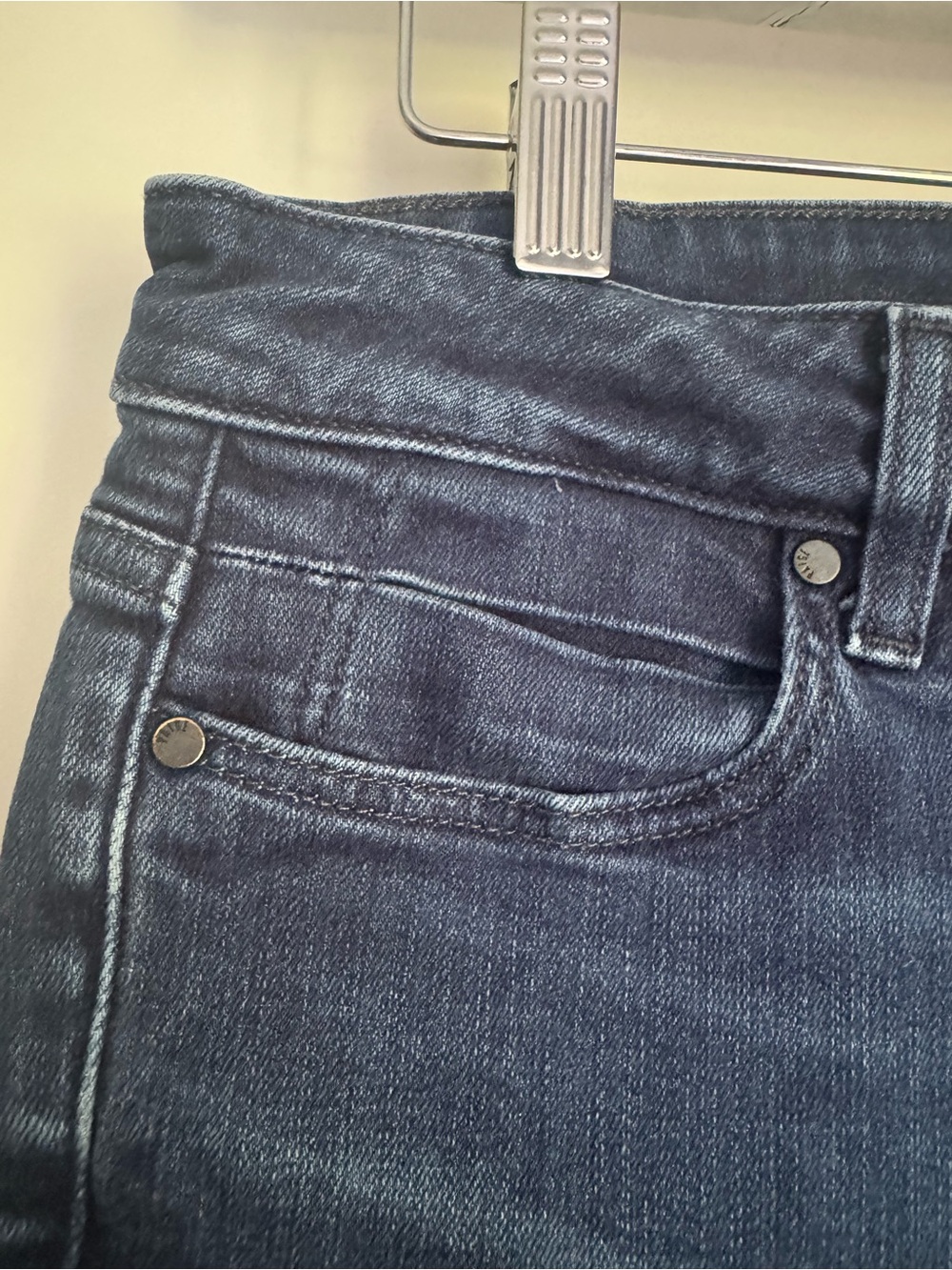 PAIGE Claudine High Rise Ankle Flare Jeans Moody Dark Wash Size 30 Classic - Picture 3 of 12